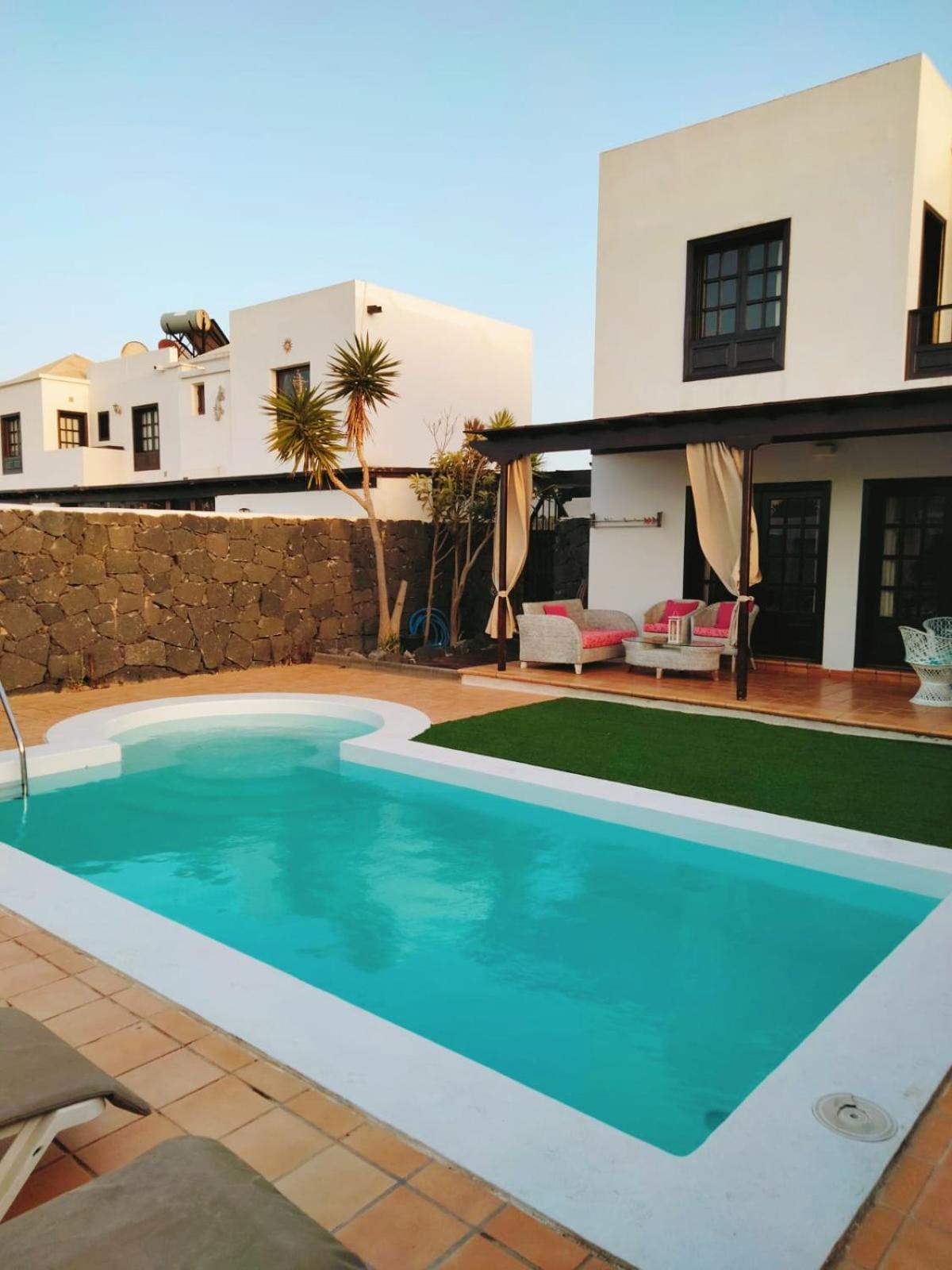 Lovely Villa Kiluka Heated Pool Playa Blanca  Eksteriør bilde