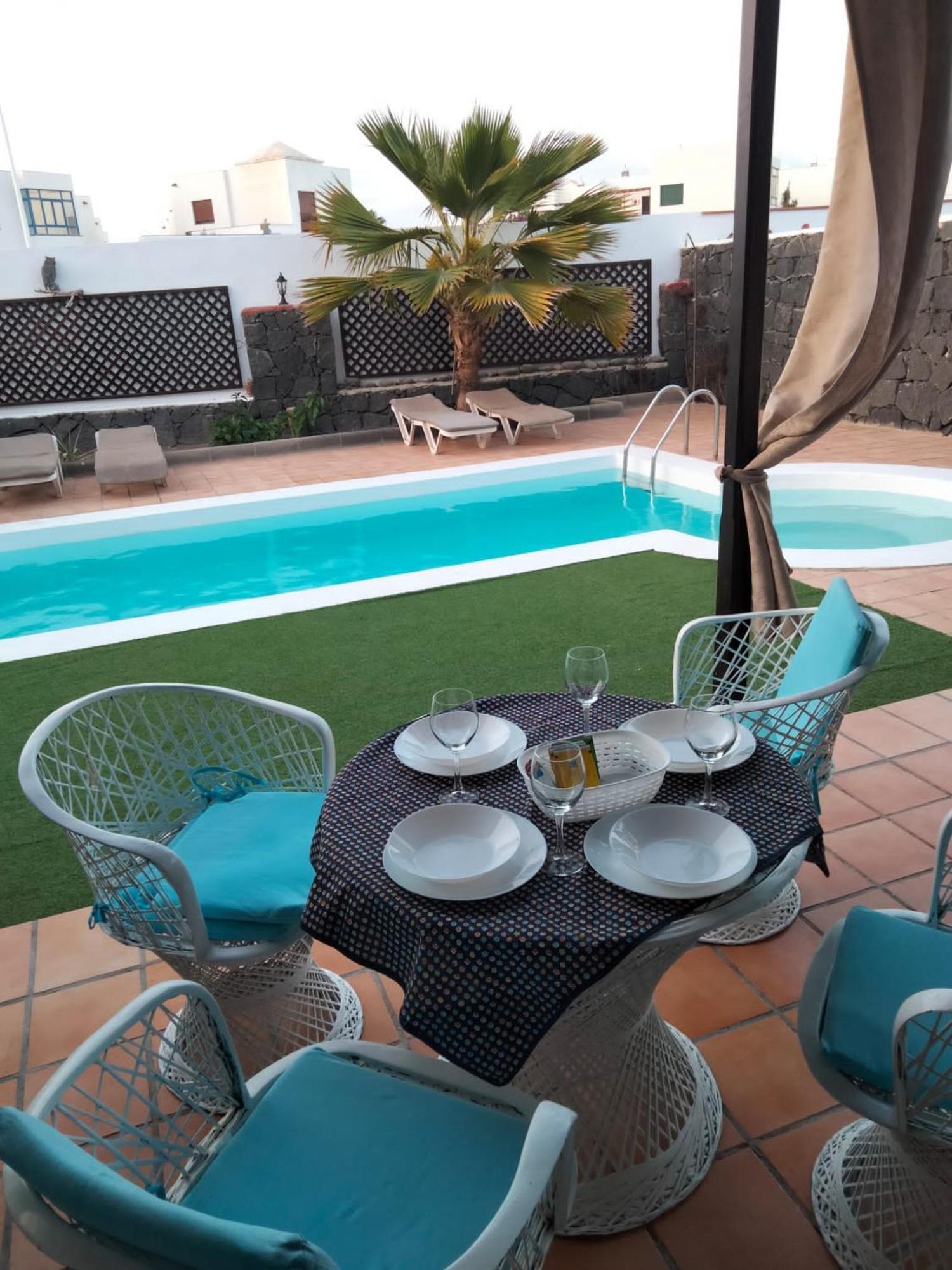 Lovely Villa Kiluka Heated Pool Playa Blanca  Eksteriør bilde